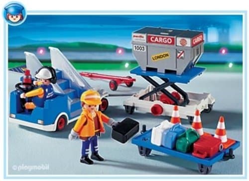 Playmobil 4315 - Cargo- und Treppenfahrzeug