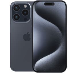 Apple iPhone 15 Pro Blue Titanium 128 GB Klass C (Refurbished)