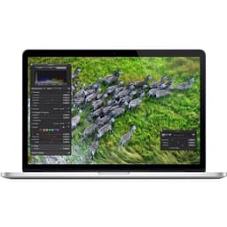 MacBook Pro Retina 15" Core i7 2,8 Ghz 16 GB 512 GB SSD Silver (2015) - Nytt batteri - Renoverad - Mycket bra skick- REFURBISHED