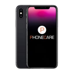 Begagnad iPhone X 64GB Grå - Använt skick