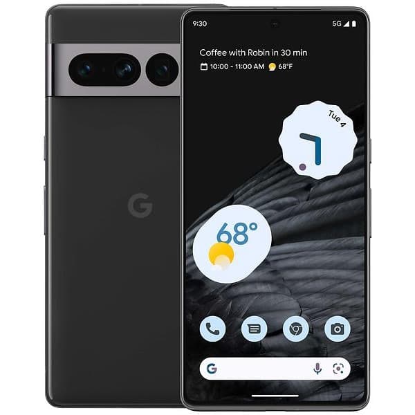 Google Pixel 7 Pro 5G Dual SIM 12GB RAM 128GB - 1 År Garanti Begagnad i Nyskick - Svart