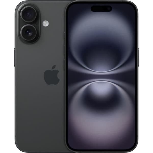 APPLE iPhone 16 128GB Svart (2024) - Begagnad - Mycket bra skick