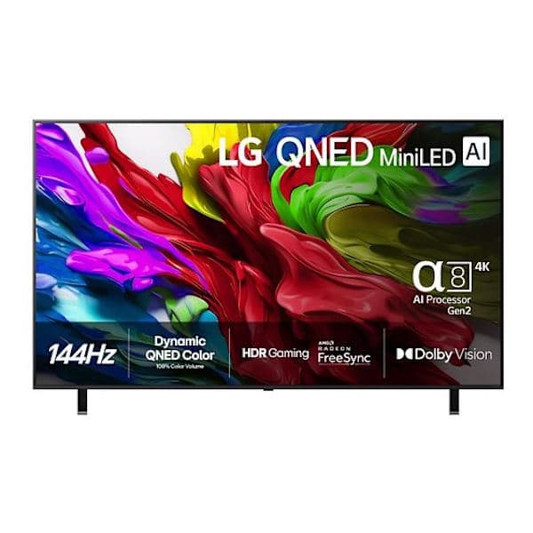 LG 65" QNED 85 4K Mini-LED TV (2025) - A - Som ny