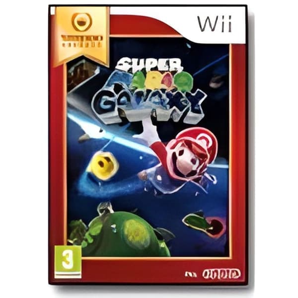 Datorspel - Nintendo - Super Mario Galaxy - Wii - Selects Utgåvan - Plattform - 3+- USED