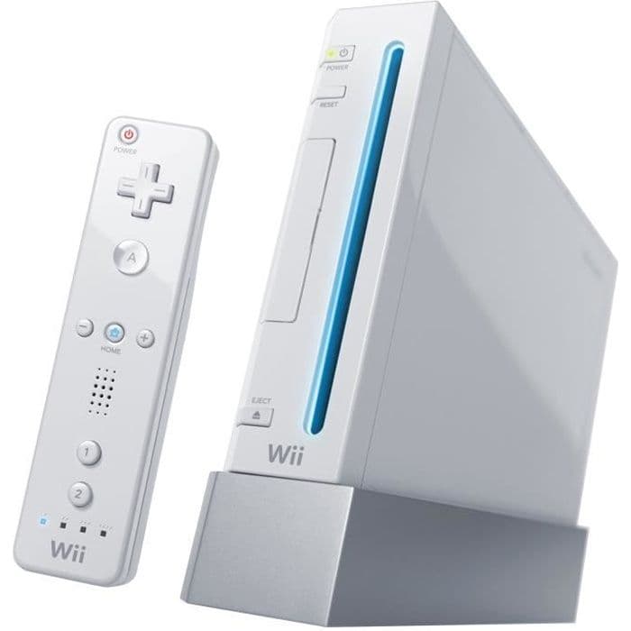 Sällskapskonsol - Nintendo - Wii - Vit - Med Wii Sports - Garanti 3 månader