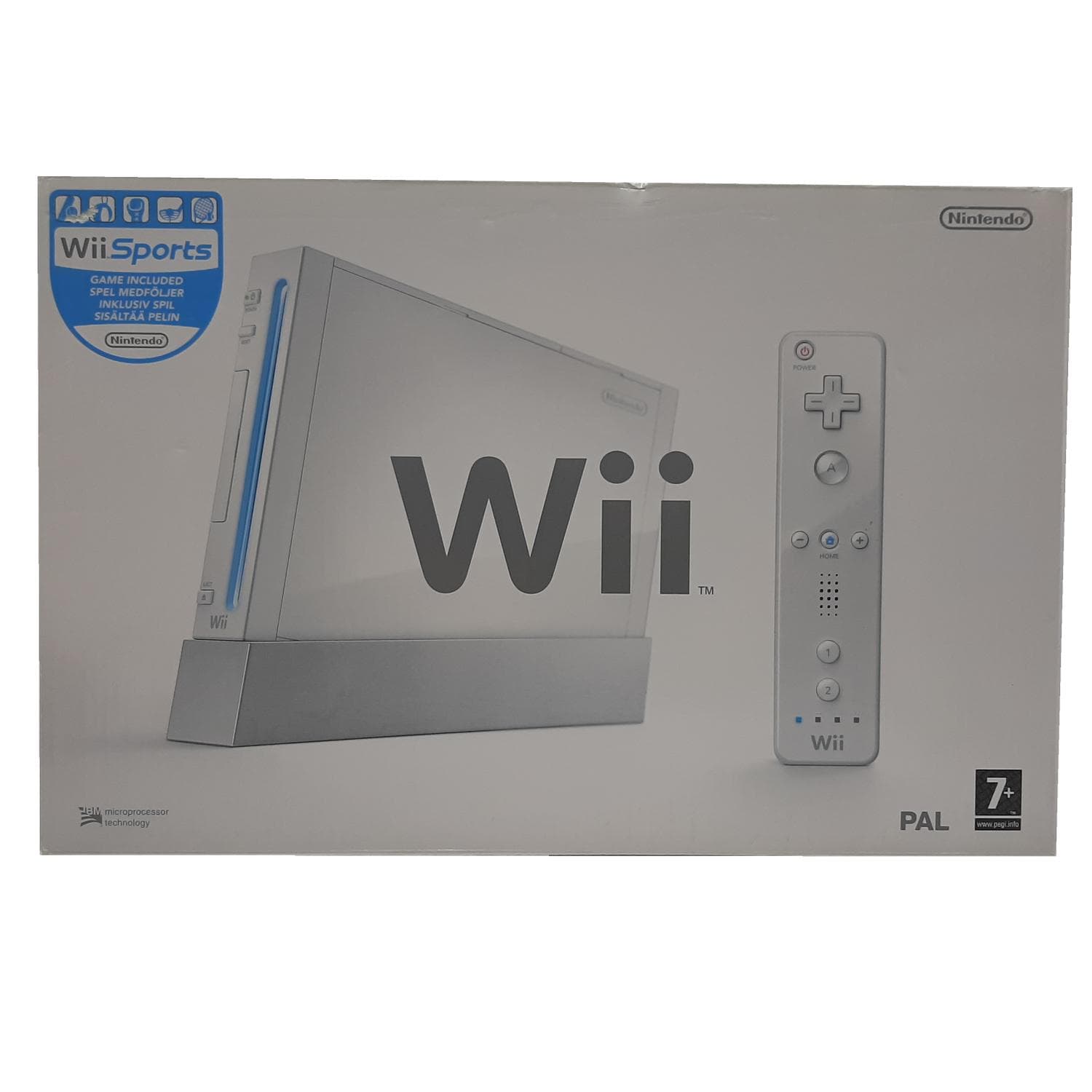 Nintendo Wii White + Wii Sports (Begagnad)