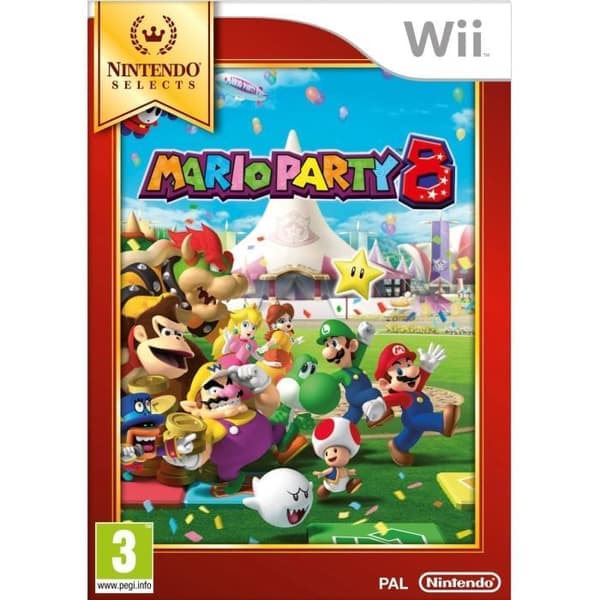 Mario Party 8 väljer Wii-spel