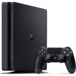 PS4 Slim Console 500GB Black/Jet Black - E Chassis - PlayStation Official