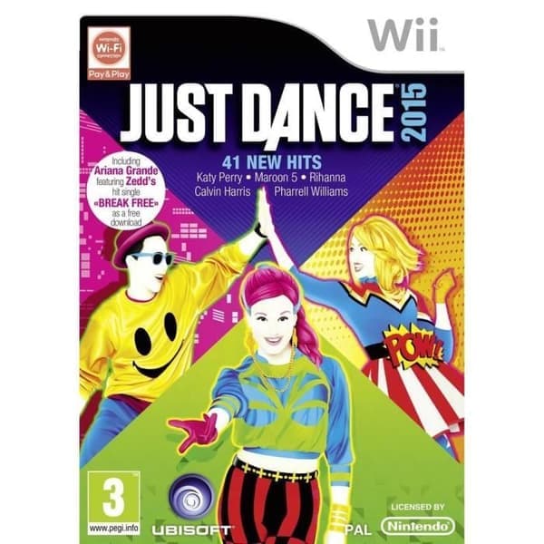 Danspel - Ubisoft - Just Dance 2015 - Wii - Fler spelare - Sweat-läge - PEGI 3+