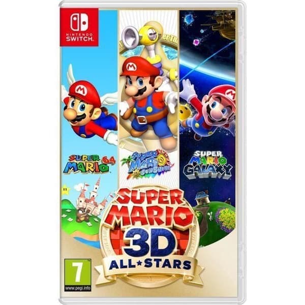 Videospel - NINTENDO - Super Mario 3D All-Stars - Samling av 3 spel - Optimerad för Nintendo Switch - HD