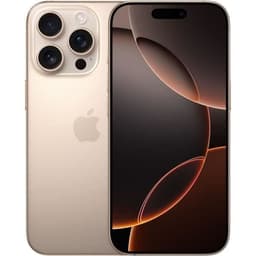 APPLE iPhone 16 Pro 128GB Desert Titanium (2024) - Renoverad - Mycket bra skick- REFURBISHED