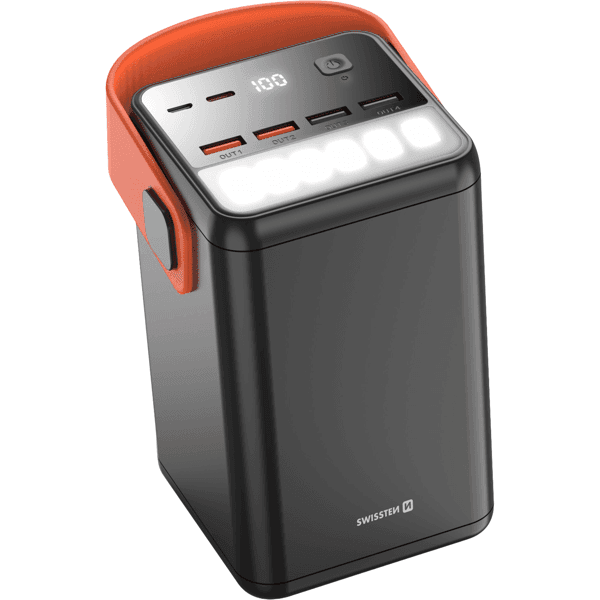 Swissten Powerline Powerbank 60000 mAh (65 W) - B - Mycket bra
