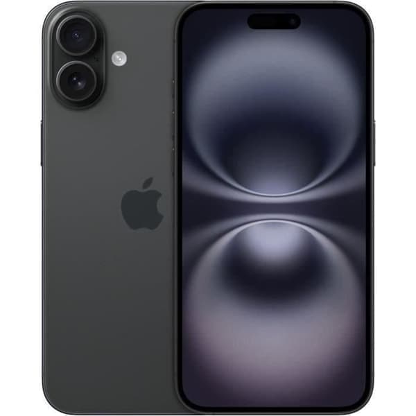 APPLE iPhone 16 256GB Svart (2024) - Begagnad - Mycket bra skick