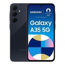 SAMSUNG Galaxy A35 5G Smartphone 128GB Blå natt (2024) - Återvunnen - Skick: Acceptabelt