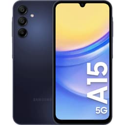 Samsung Galaxy A15 5G 128 GB, svart - C - Smärre slitage