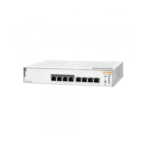 Switch Hanterad - Aruba - Instant On 1830 - 8 Portar - PoE Klass 4 - 65W - Gigabit Ethernet- REFURBISHED