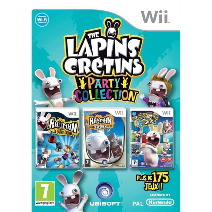 THE RABBIDS PARTY COLLECTION / Wii-spel