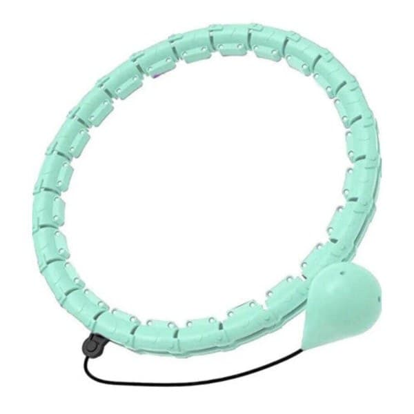 Smart Hula Ring Hoops, Viktad Hula Hoops för Vuxna, Turkos - A - Som ny