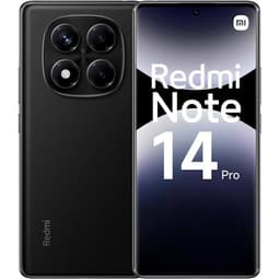XIAOMI - Redmi Note 14 Pro - 8 GB + 256 GB - Midnatt svart- USED
