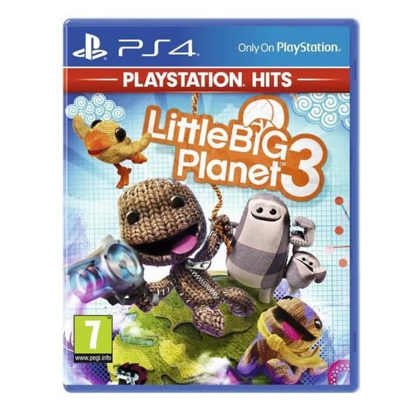PS4-spel - Little Big Planet - Little Big Planet 3 - Kooperativt äventyr - Utforskning - Skapande