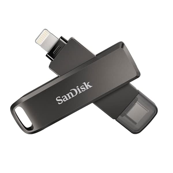 SanDisk iXpand Flash Drive Luxe 256GB Lightning / USB-C