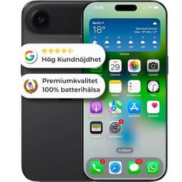 iPhone Air 256GB 5G 100% Batterihälsa Som ny Rymdsvart