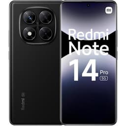 XIAOMI - Redmi Note 14 Pro 5G - 8 GB + 256 GB - Midnatt svart- USED