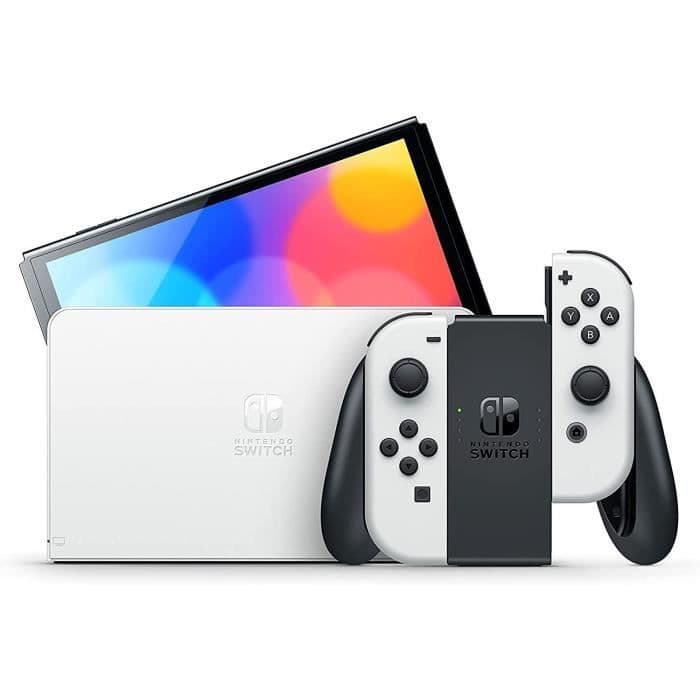 NINTENDO Switch OLED 64 GB vit - Begagnad - Utmärkt skick