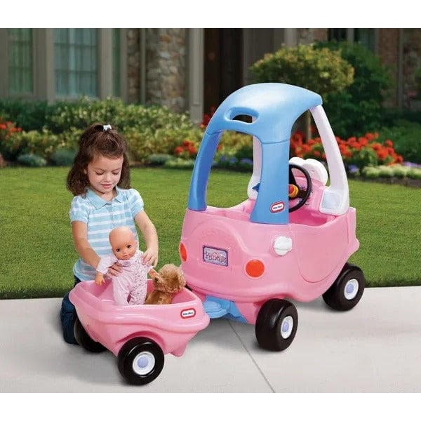 Little Tikes Cozy Coupe Släpvagn, Rosa - A - Som ny