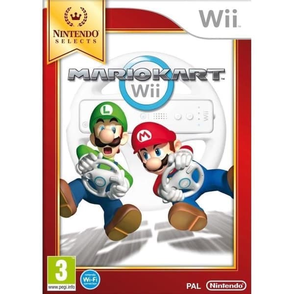 Mario Kart Wii racingspel på Nintendo Wii och Wii u Console