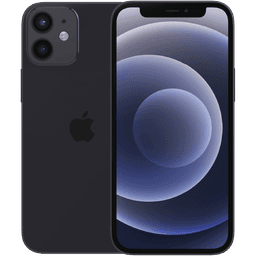 Apple iPhone 12 mini Black 64 GB Klass A (Refurbished)