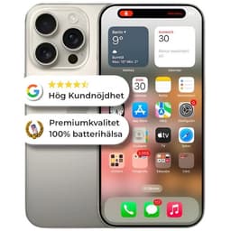 iPhone 16 Pro 128GB 100 % Batterihälsa Som ny Naturlig titan