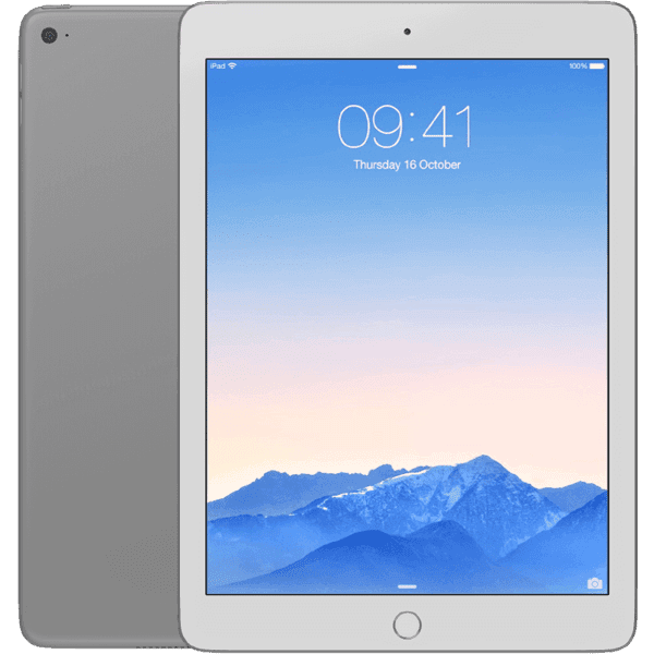 Apple iPad Air 2 Silver Wifi 16 GB Klass A (Refurbished)