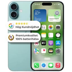 iPhone 16 256GB 100% Batterihälsa Som ny Teal