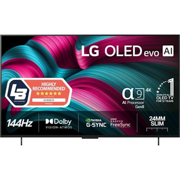 LG 42" C5 4K OLED evo TV, 2025 - A - Som ny
