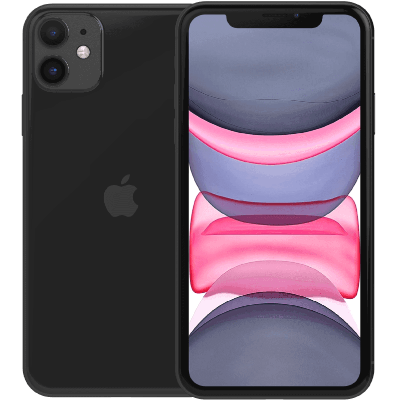 Apple iPhone 11 Black 64 GB Klass B Nytt batteri (Refurbished)