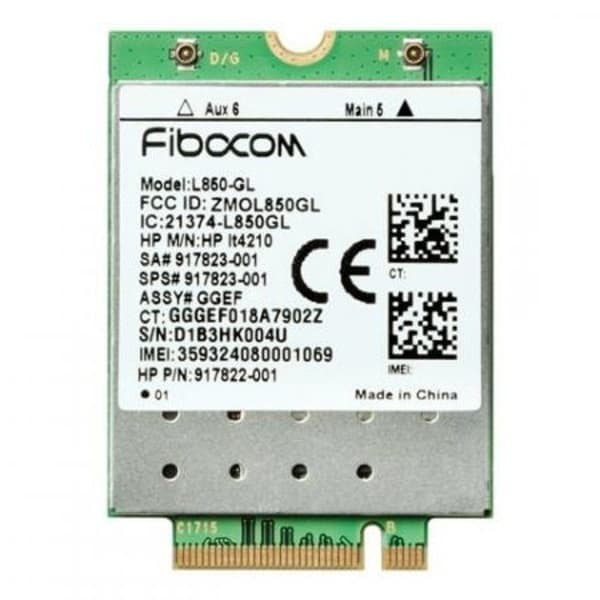 HP XMM 7360 trådlöst 4G LTE mobilmodem - M.2-kort - 150 Mbit/s - A - Som ny