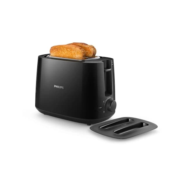 Philips Daily Collection HD2582/90 Brödrost, 2 skivor, Svart - A - Som ny