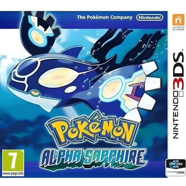 Nintendo 3DS Pokémon Alpha Sapphire - Videospel - Nintendo - 3DS - Pokémon - Äventyr