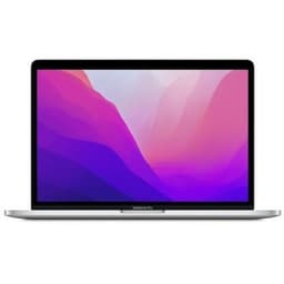 MacBook Pro Touch Bar 13 " Apple M2 3,5 Ghz 16 Go 512 Go Silver - Återfurbished - Skick: Acceptabelt- REFURBISHED