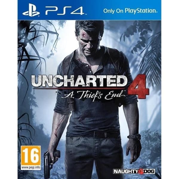 TV-spel - Sony - Uncharted 4: A Thief's End - Action - PS4 - 1 spelare