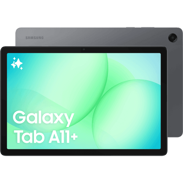 Samsung Galaxy Tab A11+ 5G (128 GB), Grå - C - Mindre slitage