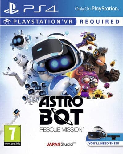 Astro Bot Rescue Mission (Playstation 4 PS4) PEGI 7+ Adventure Pre-Owned