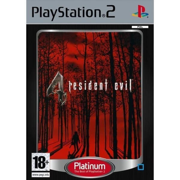 RESIDENT EVIL 4 / PS2 Platinum- USED