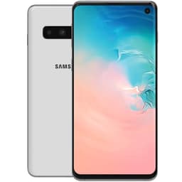 Samsung Galaxy S10 Prism White 128 GB Klass A Nytt batteri original (Refurbished)