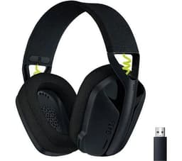 Logitech G435 trådlöst spelheadset, svart