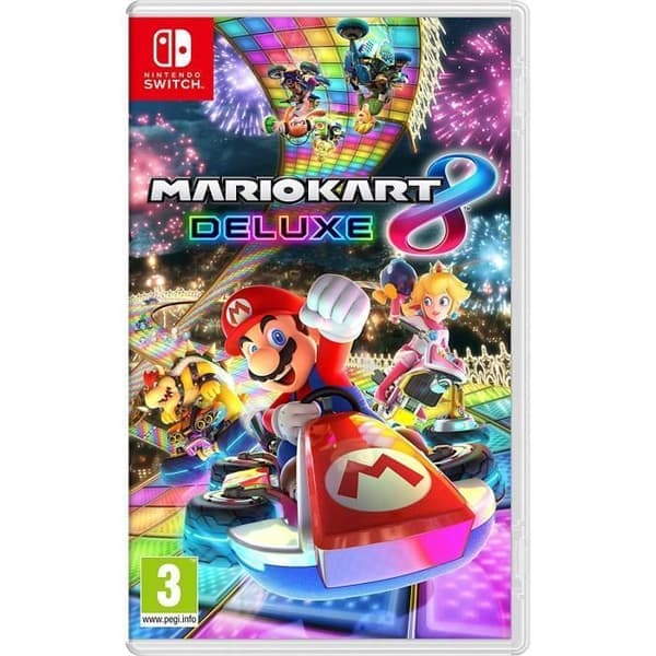 Mario Kart 8 Deluxe-spel - Nintendo Switch - Lokal multiplayer för upp till 8 spelare