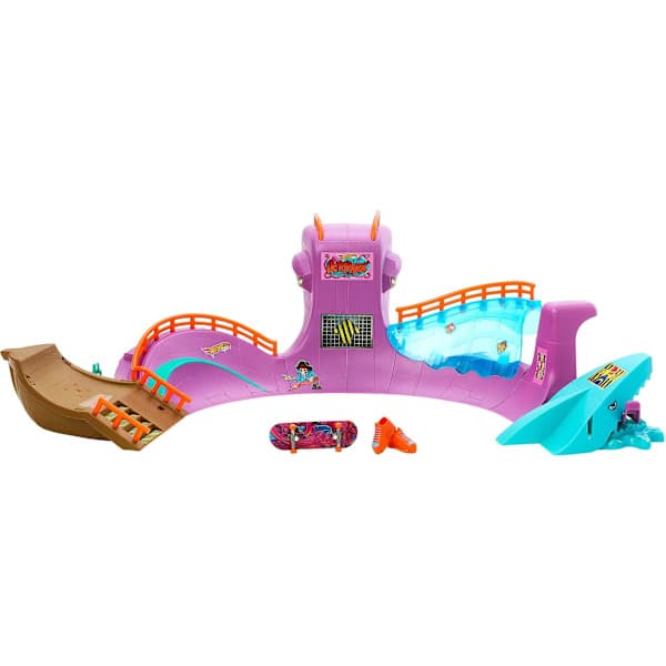 Hot Wheels Skate Octopark Skateset - A - Som ny