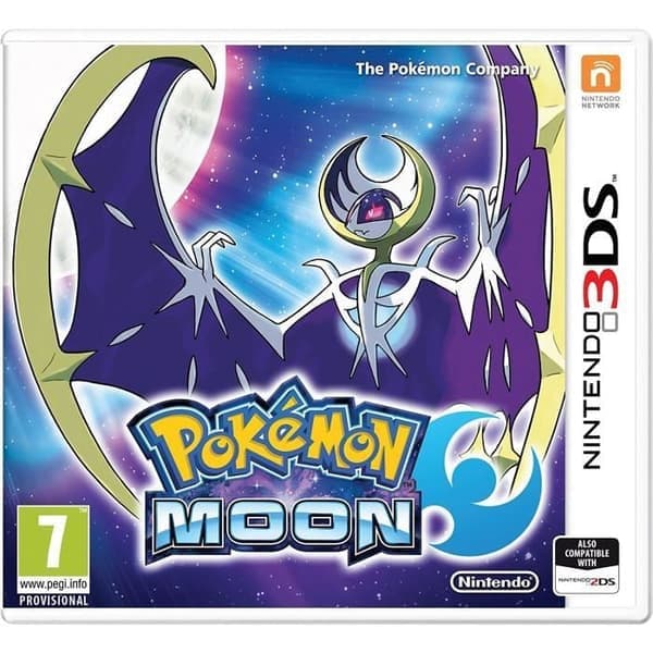 Videospel - NINTENDO - Pokemon Moon - 3DS - Standardutgåva - RPG - PEGI 7+