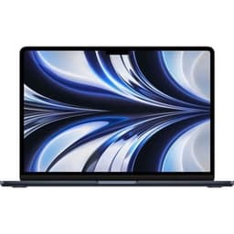 Apple - 13,6" MacBook Air M2 - 8GB RAM - 256GB lagring - Midnight - AZERTY - Begagnad - Bra skick